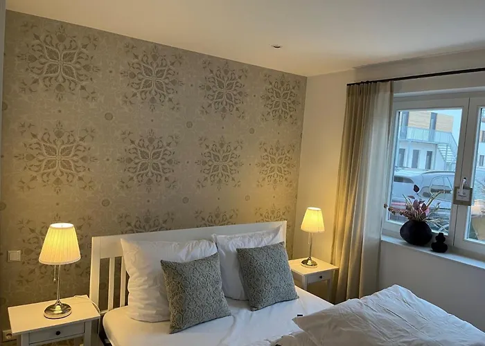 Hangar 19 Luxusbungalow Am Mit Kamin 3 公寓 什未林